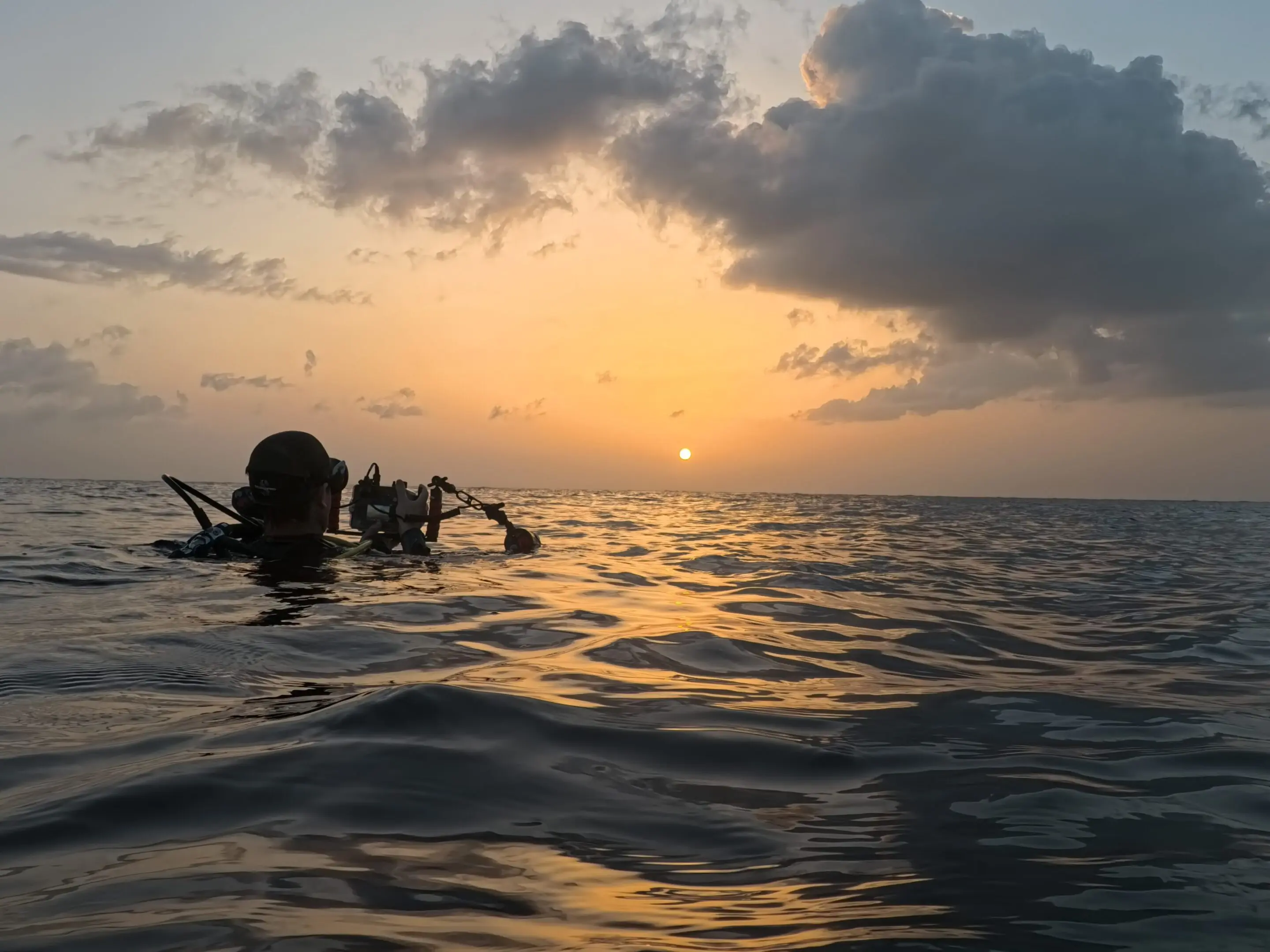 Twilight Diving in Cozumel, Mexico